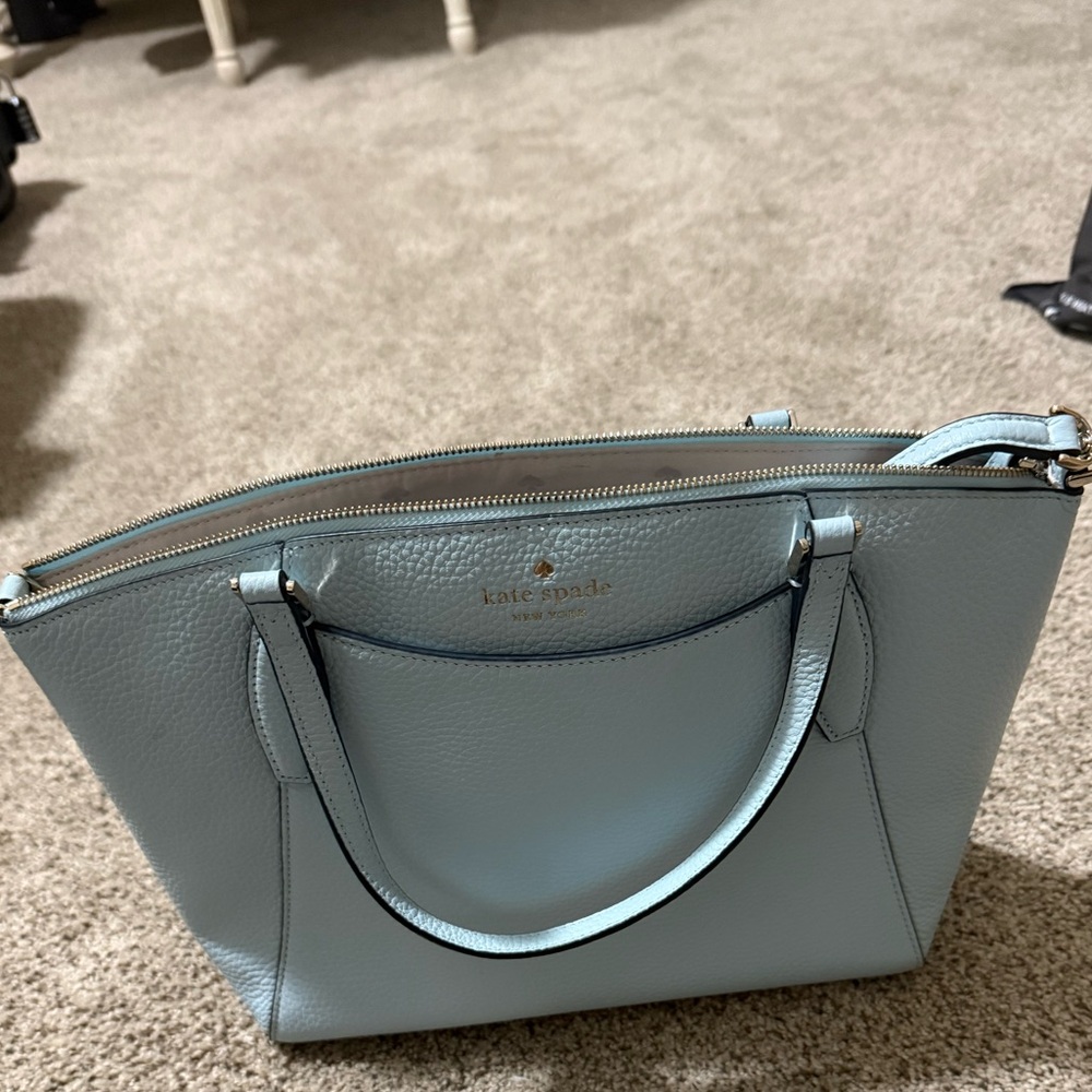 Used once, Baby Blue Kate Spade Bag